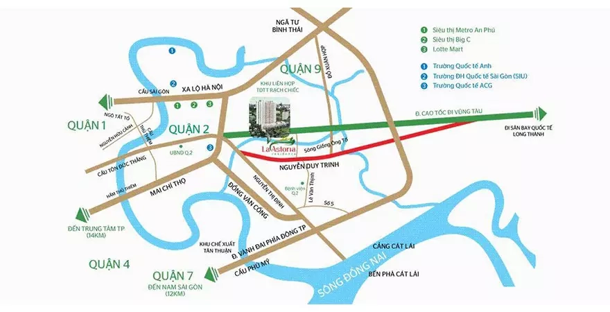 đường Nguyễn Duy Trinh Quận 2, Nguyễn Duy Trinh Thủ Đức, tuyến đường Nguyễn Duy Trinh, hạ tầng Quận 2, bất động sản Nguyễn Duy Trinh