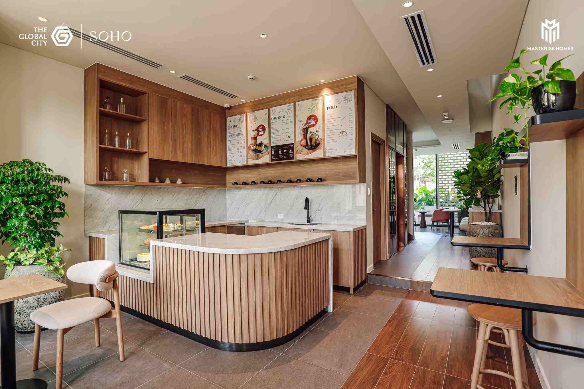 shophouse mẫu kinh doanh coffee