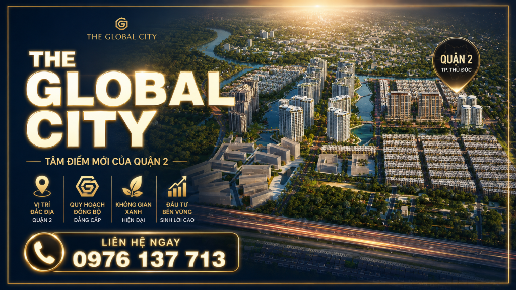 The Global City, The Global City Quận 2, Masterise Homes Quận 2, tiến độ The Global City, siêu đô thị Masterise.
