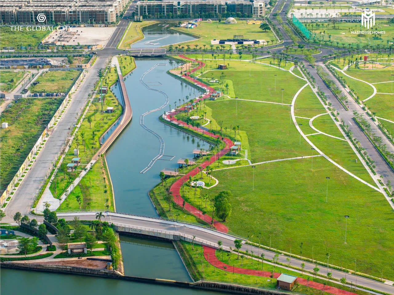 nhạc nước the global city, công viên nhạc nước global city, vịnh tình yêu the global city, địa điểm check in global city.