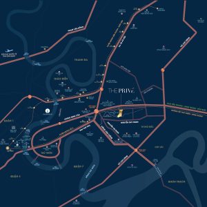 Vị trí The Privé, căn hộ Quận 2, kết nối giao thông, The Privé Quận 2, dự án căn hộ TP.HCM.